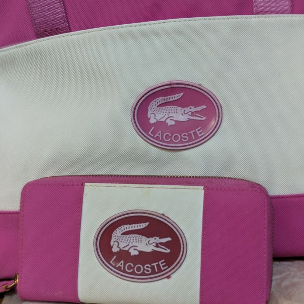 Lacoste Purse and Wallet